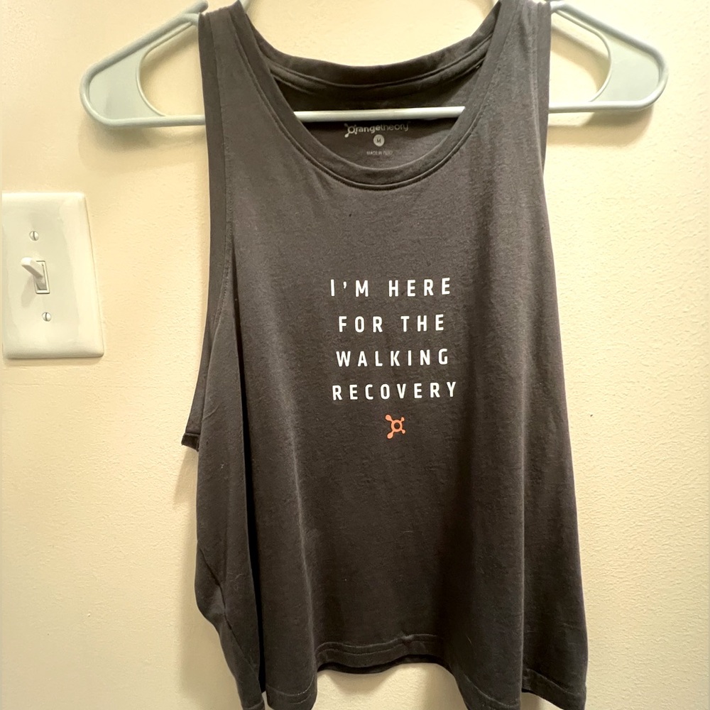 Grey Orangetheory Tank Top